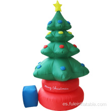 Árbol de Navidad inflable animado que gira para decoración